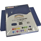 RAINBOW COVER PAPER 125GSM A3 ROYAL BLUE PACK 100