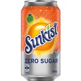 SUNKIST ZERO SUGAR CAN 375ML PACK 10