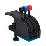 LOGITECH PRO FLIGHT SIMULATOR THROTTLE QUADRANT BLACK