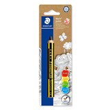 STAEDTLER NORIS 141 JUNIOR 2B GRAPHITE PENCIL PACK 1 HANGSELL