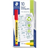STAEDTLER NORIS WRITING PEN RED PACK 10