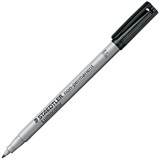 STAEDTLER PEN OHP 316 LUMOCOLR NONP BLK