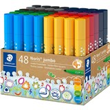 STAEDTLER 328 NORIS CLUB TRIANGULAR FIBRE TIP PENS 30MM ASSORTED PACK 48