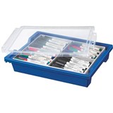 STAEDTLER 341 LUMOCOLOR COMPACT WHITEBOARD MARKER BULLET ASSORTED GRATNELL TRAY 144