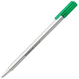STAEDTLER 462 TRIPLUS GEL PEN 07MM GREEN BOX 10