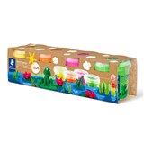 STAEDTLER NORIS 813 JUNIOR MODELLING DOUGH BRIGHT COLOURS ASSORTED BOX 4