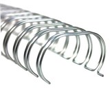 GOLD SOVEREIGN WIRE BINDING COMB 34 LOOP 6MM A4 SILVER BOX 100