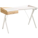 SYLEX PALO ALTO COMPUTER DESK 1200 X 600 X 850MM WHITEOAK