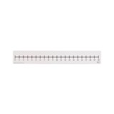 TEACHABLES MAGNETIC NUMBER LINE 0 TO 20 WHITE
