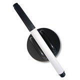 VISIONCHART MAGNETIC WHITEBOARD ERASERMARKER COMBO FINE POINT BLACK
