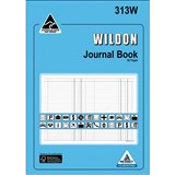 WILDON JOURNAL BOOK 56 PAGES A4 BLUE