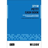 WILDON PETTY CASH BOOK 56 PAGES A4 BLUE
