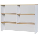 YS DESIGN OXLEY HUTCH 1200 X 315 X 1075MM OAKWHITE