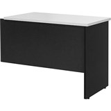 YS DESIGN OXLEY REVERSIBLE RETURN 900 X 600 X 730MM WHITEIRONSTONE