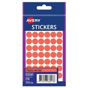Round Coloured Labels